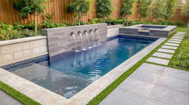 Rectangular Pool Landscaping Ideas